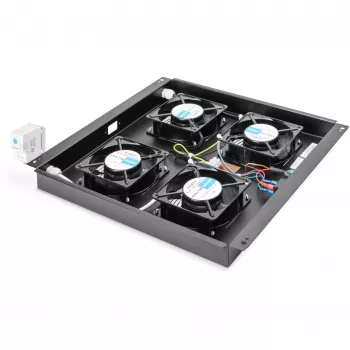Dzesēšanas bloks Digitus DN-19 FAN-4-B-N
