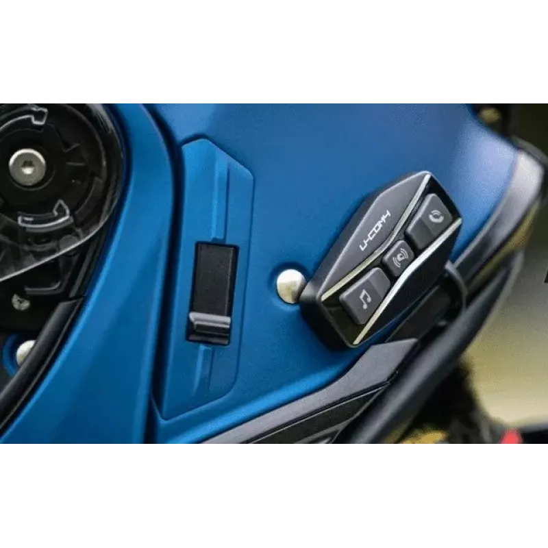 Motociklistu domofons INTERPHONE TOUR HD, 2 gab., Bluetooth 4.0, diapazons 1500 m, līdz 20 stundu baterija, melns