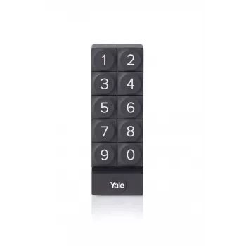 Yale 05/301000/BL ciparu tastatūra Bluetooth melna