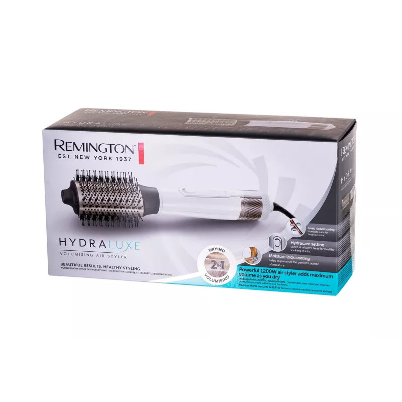 Remington HYDRAluxe AS8901 karstā gaisa suka, 1200 W, melna/rozā zelta/balta