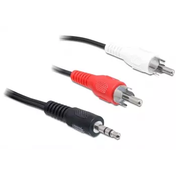 Audio kabelis 3,5mm/2 x RCA DeLOCK 84212