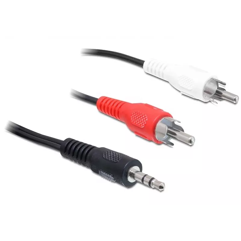 Audio kabelis 3,5mm/2 x RCA DeLOCK 84212