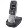 Gigaset E560 telefons DECT telefons Zvanītāja ID Melns, Sudrabs
