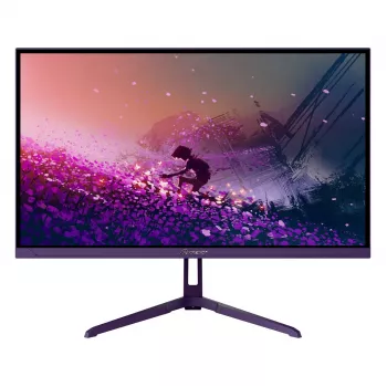 Monitor Arozzi Nova 24 collas (60,5 cm) Full HD 1920×1080 LED 1 ms 16:9 178° VESA purpursarkans ar skaļruņiem