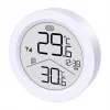 GreenBlue bezvadu laikapstākļu stacija, IEKŠĀ/ĀRĀ temperatūra, pulkstenis, °C/°F izvēle, darbības rādiuss līdz 60 m, GB162