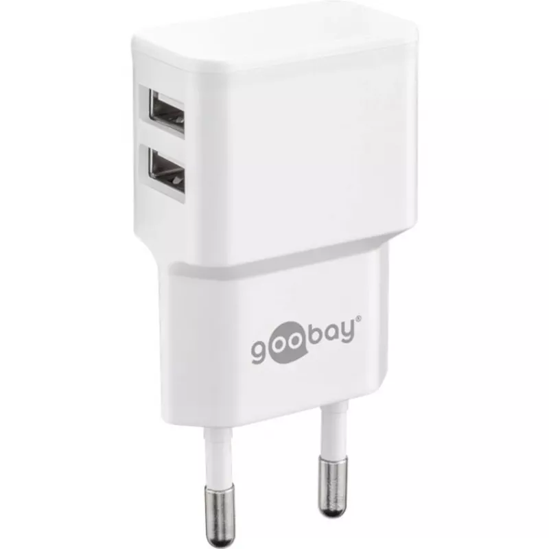 Goobay 44985 mobilā tālruņa kabelis balts