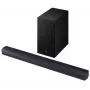 Soundbar Samsung HW-B450F/EN 2.1‑ch Bluetooth ar bezvadu zemfrekvences skaļruni, 300 W RMS, Dolby Audio, ARC