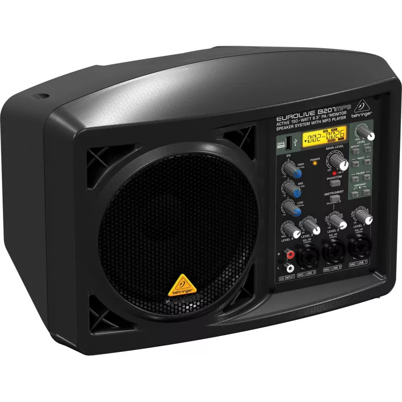 Behringer B207MP3 audio monitors