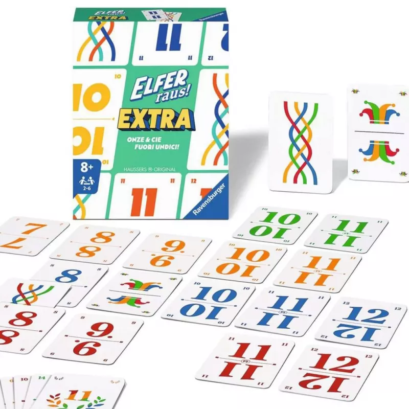 Elfer raus Extra, kāršu spēle