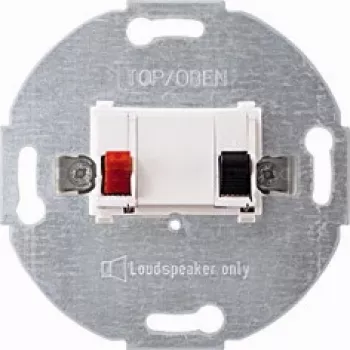 MERTEN Lautspr.-Connector-Eins.1-f. 466919 System M polāri balts 466919 466919 (466919)