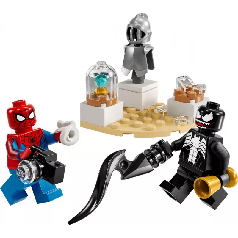 Konstrukciju rotaļlieta LEGO Venom's Museum Heist polimaisa komplekts 30707 — Marvel Super Heroes, mazs kolekcionējams spēļu komplekts