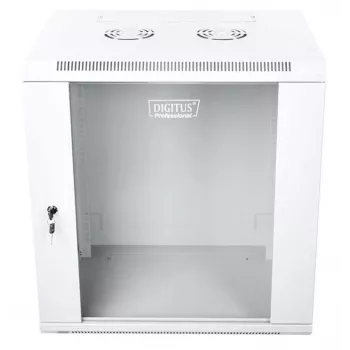 Digitus DN-W19 12U/450 skapja statīvs pie sienas montējams statīvs pelēks
