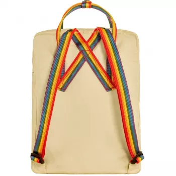 Fjällräven Kanken Rainbow mugursoma Ikdienas mugursoma Ozola Vinylon