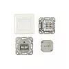 Synergy 21 S216357 - 2 x RJ-45 - 6a - Balta - 50 mm - 50 mm - 5,6 cm