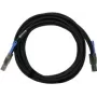 QNAP CAB-SAS30M-8644 Serial Attached SCSI (SAS) kabelis 3 m Melns, Metālisks