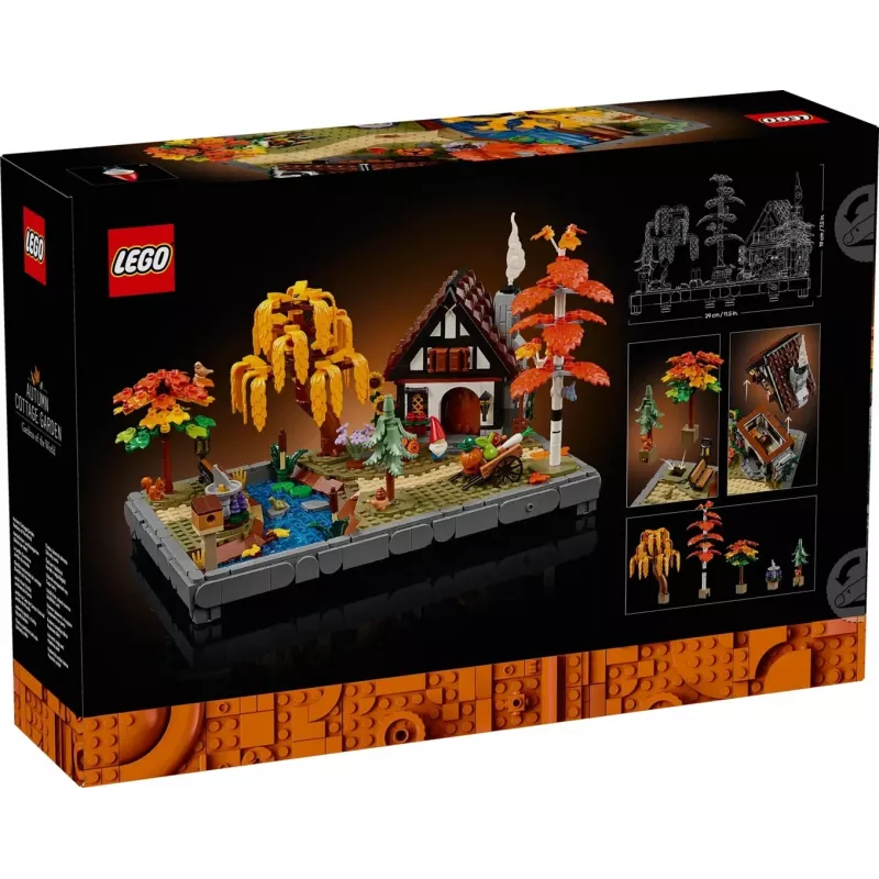 LEGO ICONS 11372 Rudens dārza mājiņa