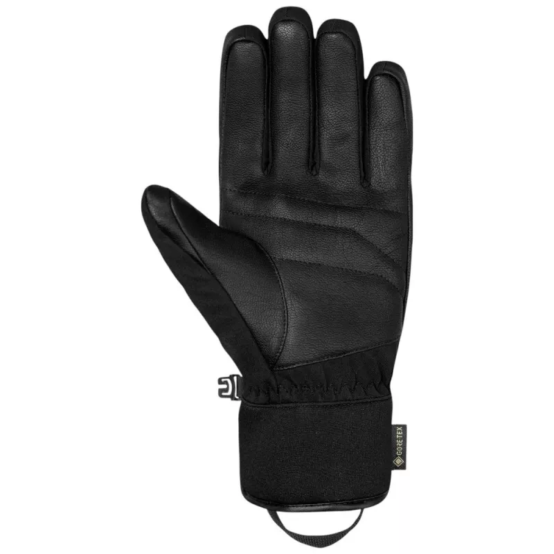 REUSCH BOOSTER GORE-TEX cimdi 8,5 izmērs, melni un balti