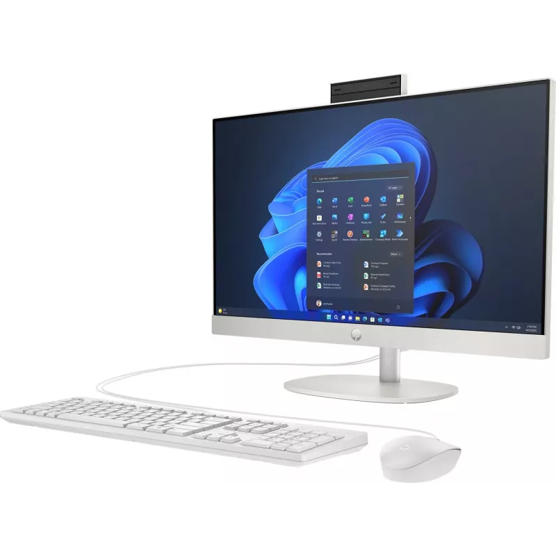 Universālais dators HP ProOne 240 All-in-One G10 — Intel Core i5-1335U, 16GB DDR4, 512GB SSD, 23,8 collu FHD IPS, Wi‑Fi 6, Windows 11 Pro