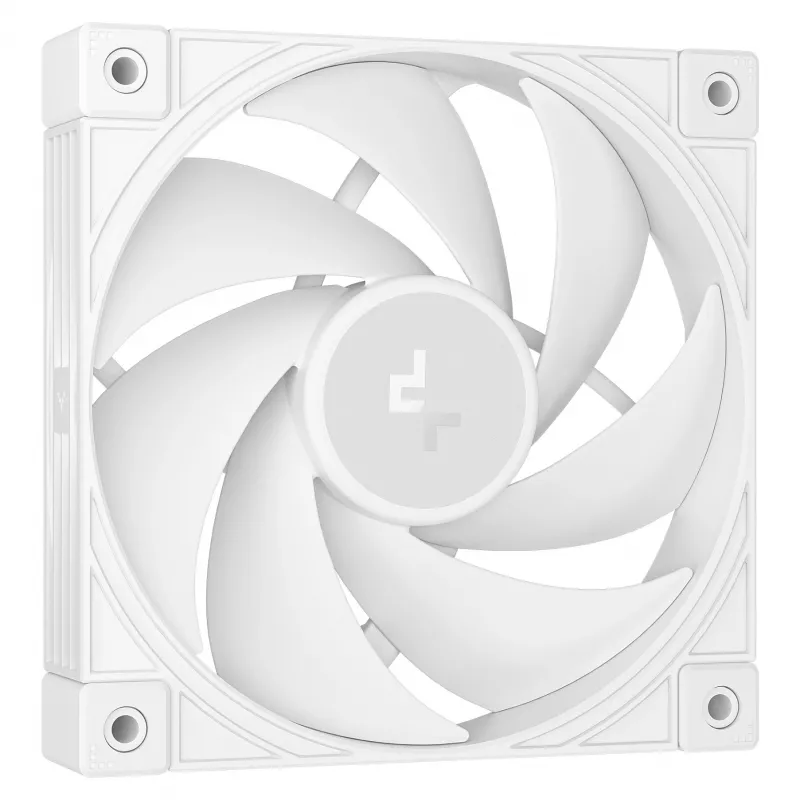 Dzesētājs DeepCool AK400 G2 WH, 120 mm ventilators, maksimālais gaisa spiediens 3.33 mmH2O, 92×132×156 mm, balts