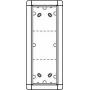 Schneider Electric pieslēgvietu rāmis AP, 3-vietīgs, 133×326 mm, modelis 1883320