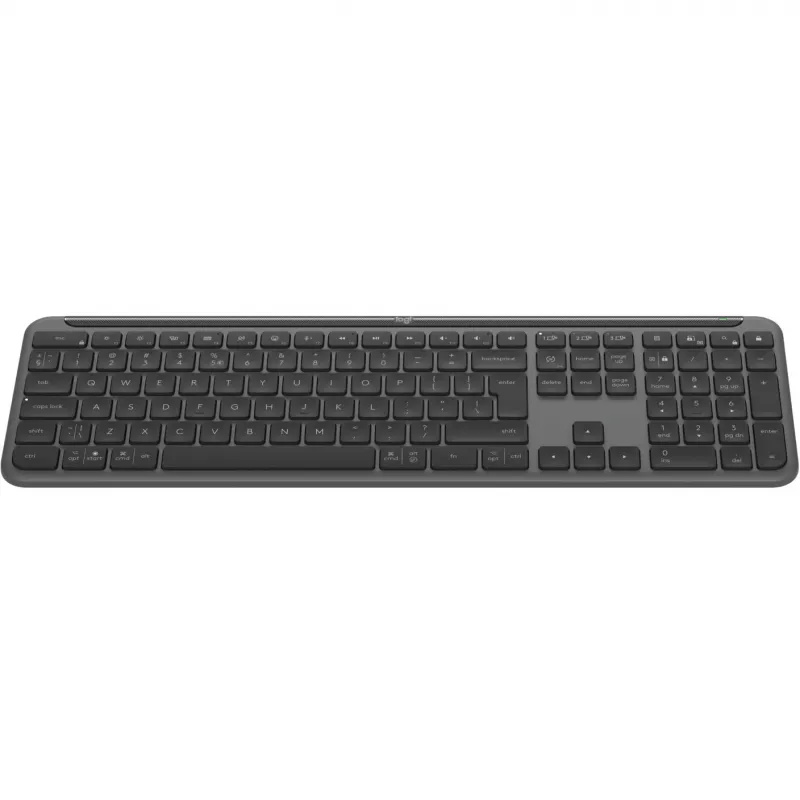 Logitech Signature Slim K950 tastatūra, grafīta, ASV izkārtojums, 920-012465