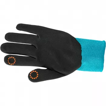 Gardena 11511-20 - dārza cimdi - Melns - Zils - M - SML - elastāns - nitrils - Poliesteris - 42% Poliesteris - 55% nitrils - 3% elastāns