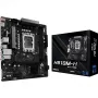 Mātesplate ASROCK H810M‑X micro ATX Intel H810 LGA 1851 DDR5 2× DIMM 128GB M.2 2.5GbE HDMI DisplayPort
