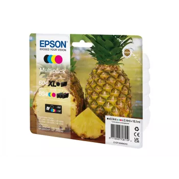 Epson 604XL tintes kasetne 4 gab. Oriģināls Augsta (XL) ietilpība Melna, Ciāna, Purpursarkana, Dzeltena