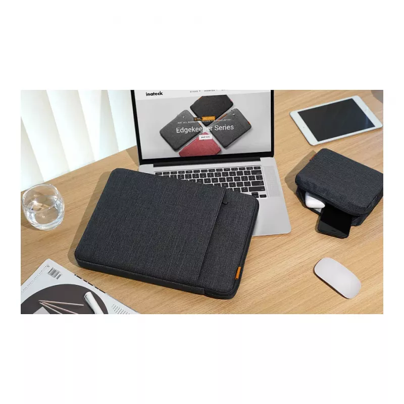 Uzmavas futrālis Inateck LB01006 40,6 cm (16 collu) klēpjdatoriem, pelēks