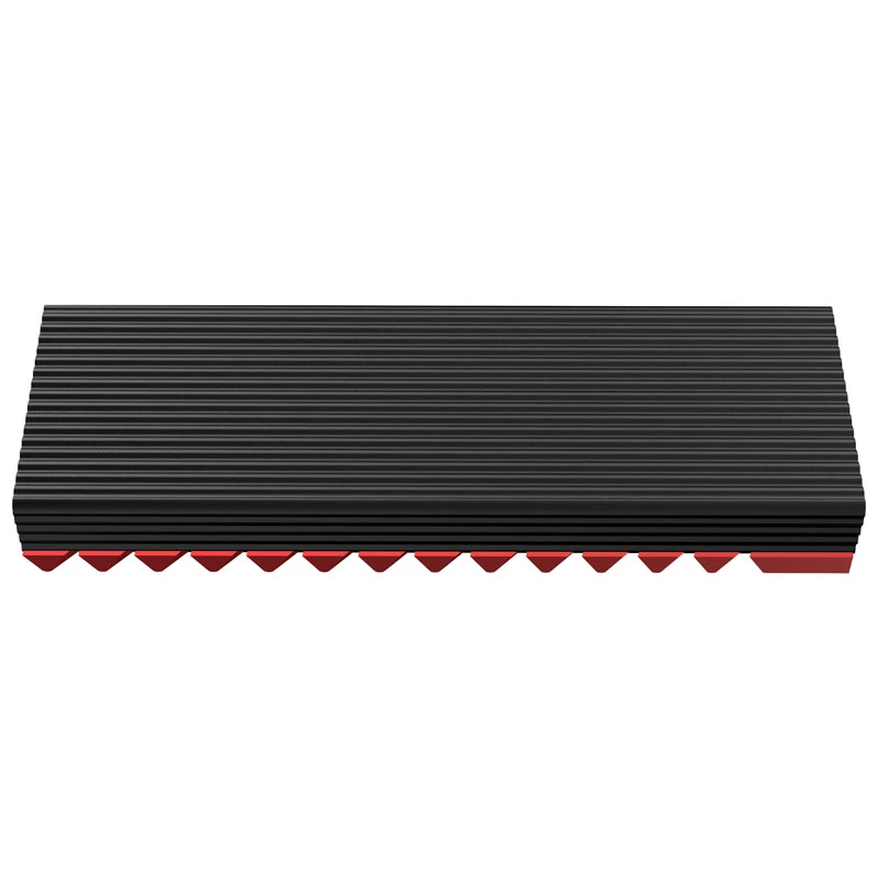 Dzesētājs/Radiators Jonsbo M.2-3 RED Melns Sarkans 24.4mm 73mm 9.6mm