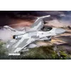Konstruktoru komplekts Cobi F-16C Fighting Falcon — 463 detaļas, mēroga modeļa būvēšanas komplekts