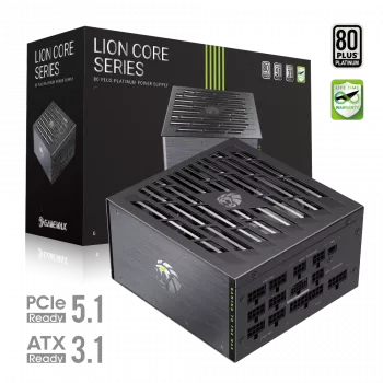 Gamemax barošanas bloks, 80 PLUS, Platinum | LION CORE 1200P | 1200 W
