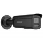 IP drošības kamera Hikvision Pro Series ColorVu 8 MP fiksēta lode, 1/1.8 collas CMOS, 2.8mm, 108.8°×56.4°, 30 kadri/s, vadu, sienas/staba stiprinājums, melna