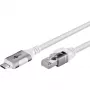 Goobay 74176 - Tīkla adaptera kabelis USB 3.1 Type C Gigabit Ethernet 2 m - Tīkla karte - 1.000 Mb/s (74176)