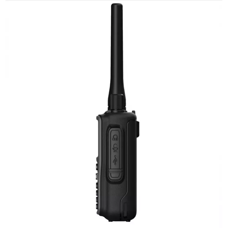 Baofeng UV-5R EU MINI USB-C Bluetooth VHF UHF aviācijas joslas pelēks rāciju komplekts