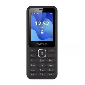 Mobilais tālrunis MYPHONE myPhone 6320, 2,4 collu displejs, Dual SIM, 1000 mAh, Bluetooth, FM radio, melns