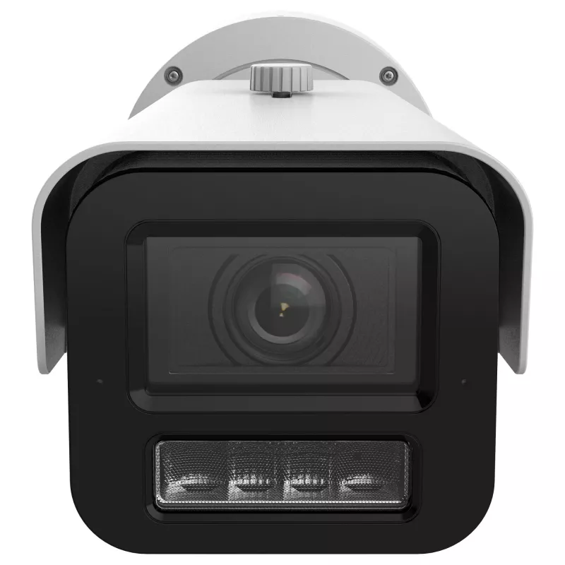 Lodes IP drošības kamera Hikvision IDS-2CD7A46G2/V-XZHSY 2688×1520, 1/1.8 collu CMOS, 2.8–12 mm motorizēts objektīvs, āra stiprinājums pie sienas