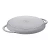 Grillpanna ZWILLING STAUB Apaļa 30 cm Pelēka