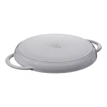 Grillpanna ZWILLING STAUB Apaļa 30 cm Pelēka