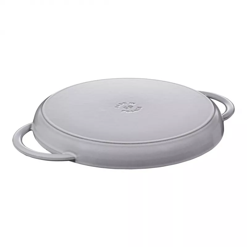 Grillpanna ZWILLING STAUB Apaļa 30 cm Pelēka