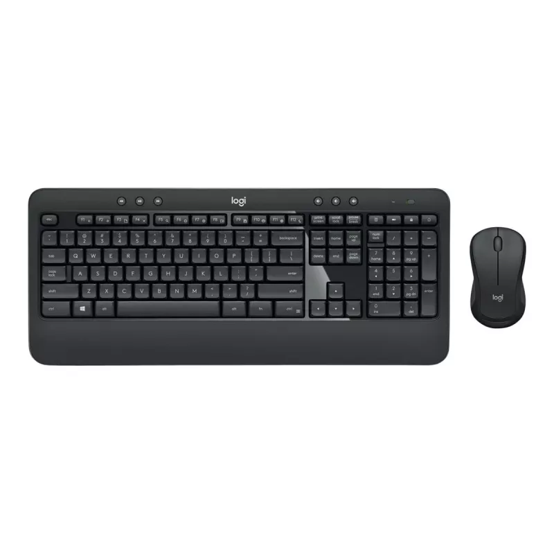 Logitech MK540 Advanced - Tastatūras un peles komplekts - Bezvadu - 2,4 GHz - QWERTY - Itāļu