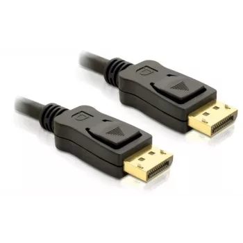 DisplayPort kabelis DeLOCK 82424 3m vīrietis-vīrietis zelta melns