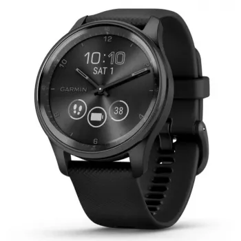 Garmin vivomove Trend LCD 40 mm hibrīds 254 x 346 pikseļi Skārienekrāns Melns GPS (satelīts)