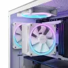 NZXT T120 RGB procesora gaisa dzesētājs 12 cm balts 1 gab.
