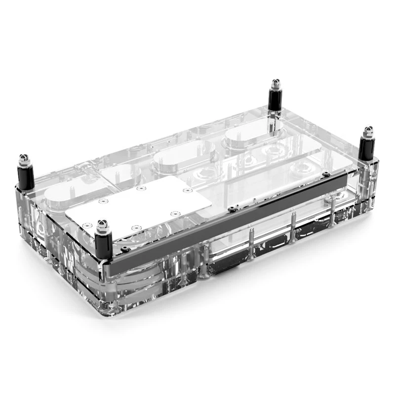 Rezervuārs Alphacool Core Distro Plate caurspīdīgs akrils 125x240x68.8mm