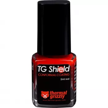 Dzesēšanas šķidrums Thermal Grizzly TG-ASH-050-RT, termopasta 5 ml, pieejama melnā/sarkanā/caurspīdīgā krāsā