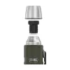 Termopudele THERMOS TH-170028 470 ml, vakuumizolēts nerūsējošais tērauds, armijas zaļa, 24 h karsts/auksts