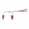Synergy 21 LWL-2-Faser-Patchk. 20mtr.LC-LC 50/125um OM4 AD 2mm flexible Knickschutztülle - Multimode-Faser - 20 m