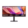 LG 34 collu 21:9 UltraWide WQHD (3440x1440) IPS monitors ar HDR10 un sRGB 99% (tip.), Visu vienā USB-C savienojamība