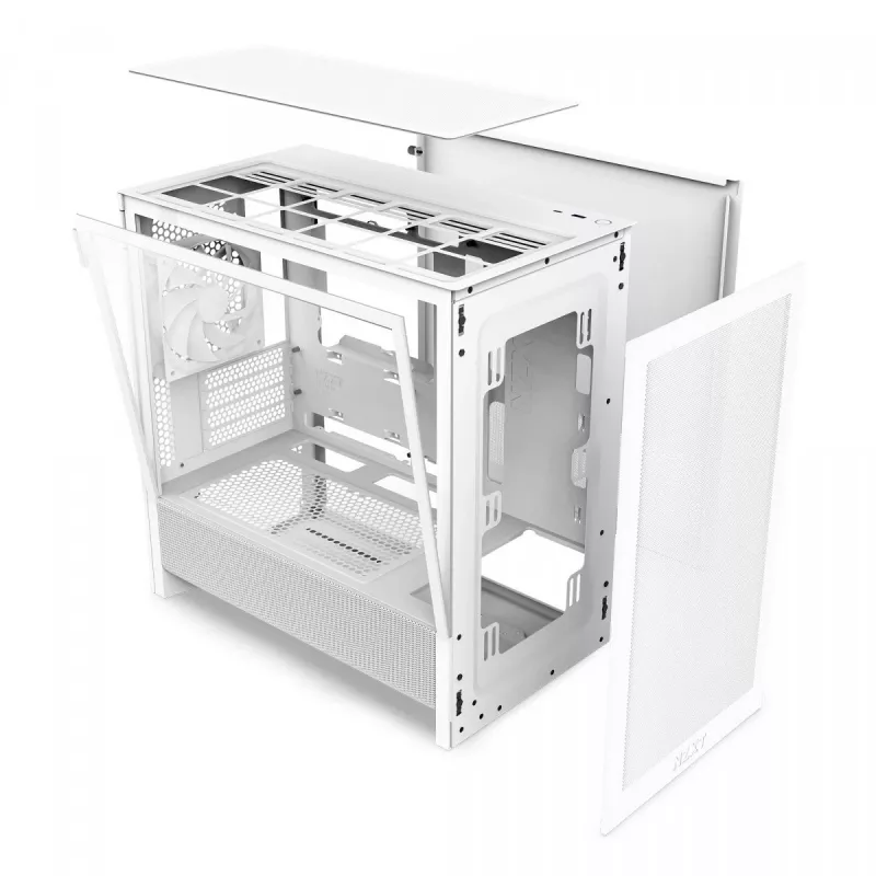 PC korpuss NZXT H9 H3 Flow Midi Tower Balts